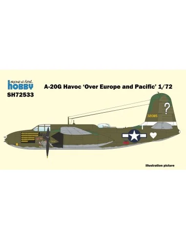 A-20G Havoc 'Over Europe and Pacific', 1/72 - Special Hobby 100-SH7...