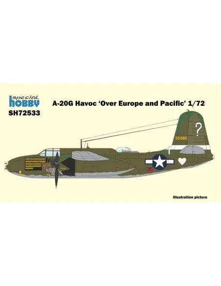 [NO_DESC] A-20G Havoc 'Over Europe and Pacific', 1/72 - Special Hob...