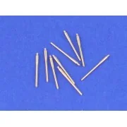 Set of 9 pcs 152 mm barrels for ships Richelieu, Jean Bart, 1/700 -...