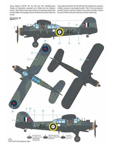 [NO_DESC] Fairey Albacore Mk.I, 1/72 - Special Hobby 100-SH72152