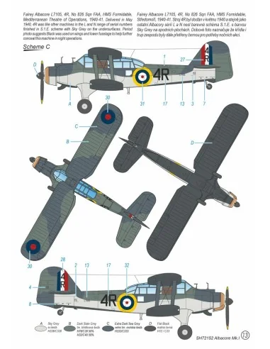 [NO_DESC] Fairey Albacore Mk.I, 1/72 - Special Hobby 100-SH72152