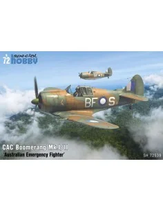 CAC Boomerang Mk.I/II 'Australian Emergency Fighter', 1/72 - Specia...