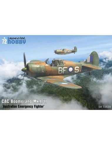 CAC Boomerang Mk.I/II 'Australian Emergency Fighter', 1/72 - Specia...