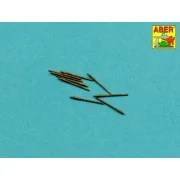 Set of 9 pcs 152 mm barrels for ships Richelieu, Jean Bart, 1/700 -...