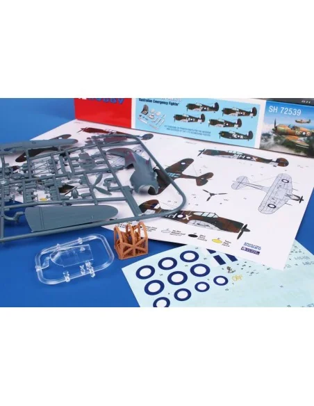 CAC Boomerang Mk.I/II 'Australian Emergency Fighter', 1/72 - Specia...