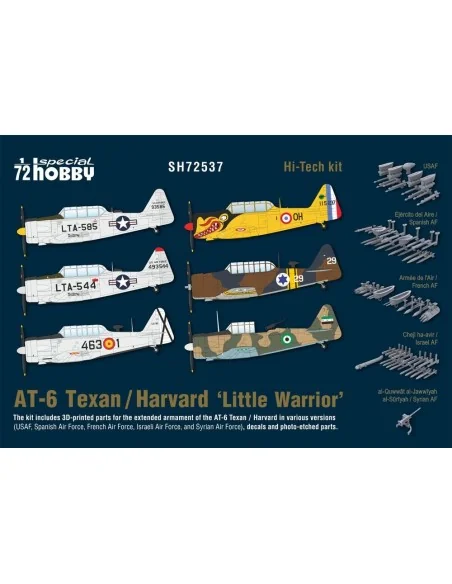AT-6 Texan / Harvard 'Little Warrior', 1/72 - Special Hobby 100-SH7...