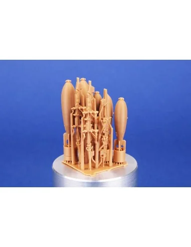 HP.52 Hampden B.Mk.I - Wing Bomb Ordnance Set for ICM, 1/48 - CMK 1...