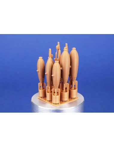 HP.52 Hampden B.Mk.I - Wing Bomb Ordnance Set for ICM, 1/48 - CMK 1...