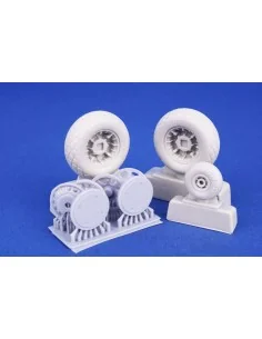 A-20B/C/DB-7 Boston Mk.III Wheels for HK Models, 1/48 - CMK 129-4518 2