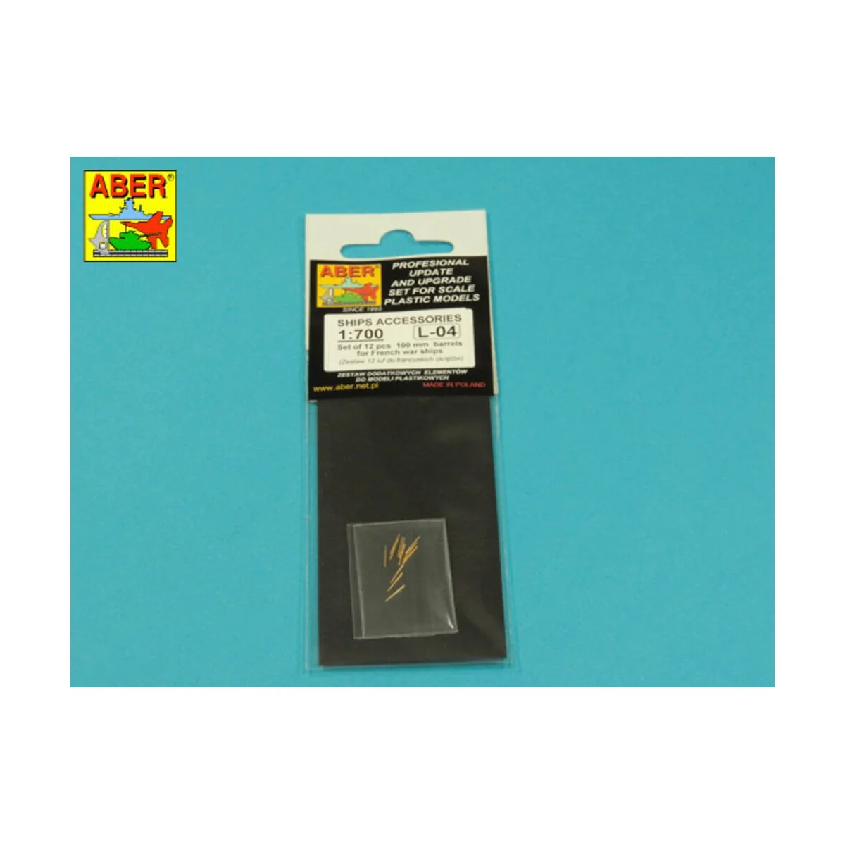 Set of12 pcs 100 mm barrels for ships Richelieu, Jean Bart, 1/700 -... Set of12 pcs 100 mm barrels for ships Richelieu, Jean Bart, 1/700 -...