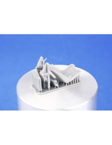 Fw190A Seat and Side Section Back Armour (w/o harness) for Tamiya, ...