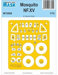 Mosquito NF Mk.XV, 1/72 - Special Hobby 100-M72068