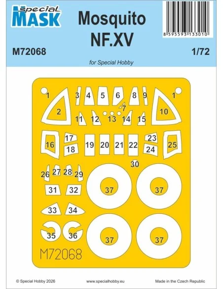 [NO_DESC] Mosquito NF Mk.XV, 1/72 - Special Hobby 100-M72068