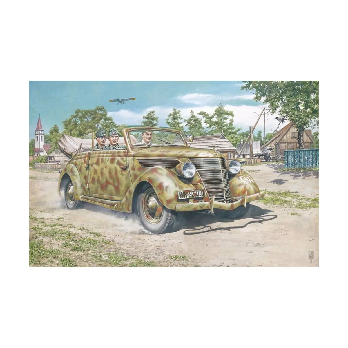 Ford V8-G81 Cabriolet, 1/35 - Roden 820 Ford V8-G81 Cabriolet, 1/35 - Roden 820