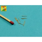 Set of12 pcs 100 mm barrels for ships Richelieu, Jean Bart, 1/700 -... Set of12 pcs 100 mm barrels for ships Richelieu, Jean Bart, 1/700 -...