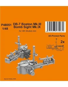 DB-7 Boston Mk.III Bomb Sight Mk.IX for HK Models, 1/48 - CMK 129-P...