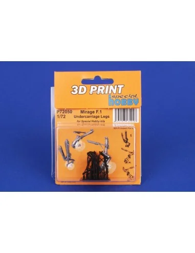 Mirage F.1 Undercarriage Legs for Special Hobby, 1/72 - CMK 129-P72050