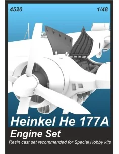 Heinkel He 177A Engine set for Special Hobby, 1/48 - CMK 129-4520