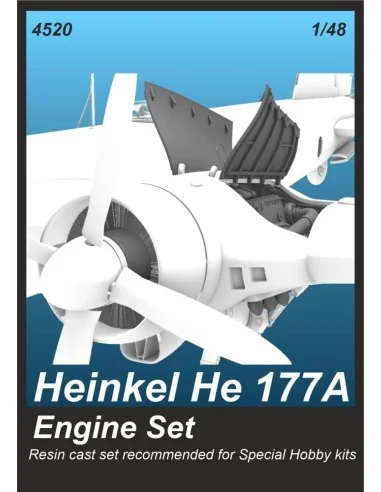 Heinkel He 177A Engine set for Special Hobby, 1/48 - CMK 129-4520
