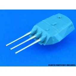 Set of 9 pcs 460 mm barrels for ships Richelieu,Jean Bart - Aber Mo...