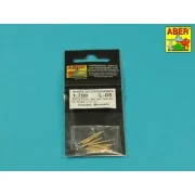 Set of 9 pcs 460 mm barrels for ships Richelieu, Jean Bart, 1/700 -...