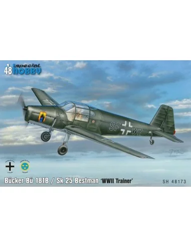 Bücker Bü 181B / Sk 25 Bestmann 'WWII Trainer', 1/48 - Special Hobb...