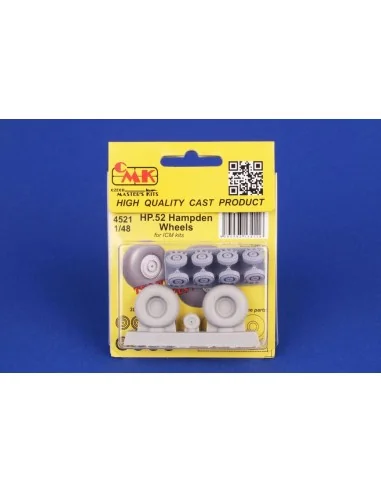 [NO_DESC] HP.52 Hampden Wheels for ICM, 1/48 - CMK 129-4521