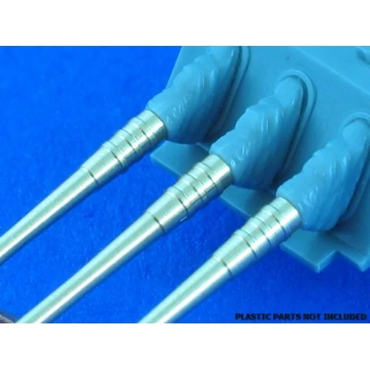 Set of 9 pcs 460 mm barrels for ships Richelieu, Jean Bart, 1/700 -...