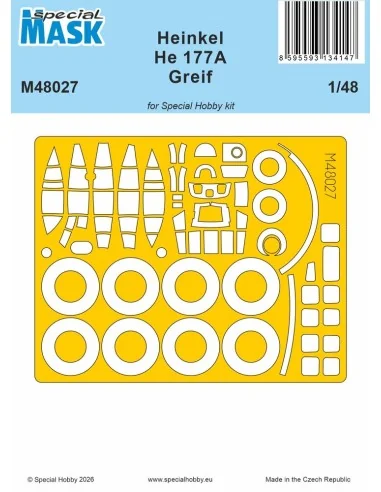 Heinkel He 177A, 1/48 - Special Hobby 100-M48027