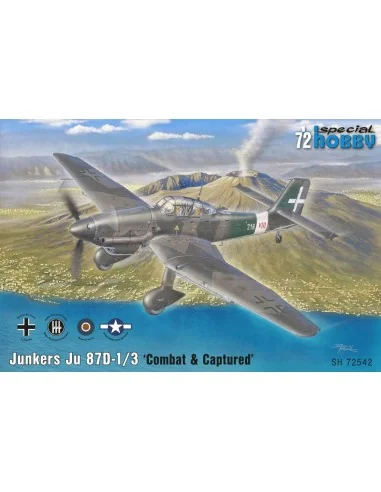 Junkers Ju 87D-1/3 'Combat & Captured', 1/72 - Special Hobby 100-SH...
