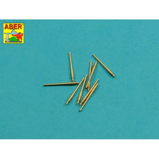 Set of 9 pcs 460 mm barrels for ships Richelieu, Jean Bart, 1/700 -...