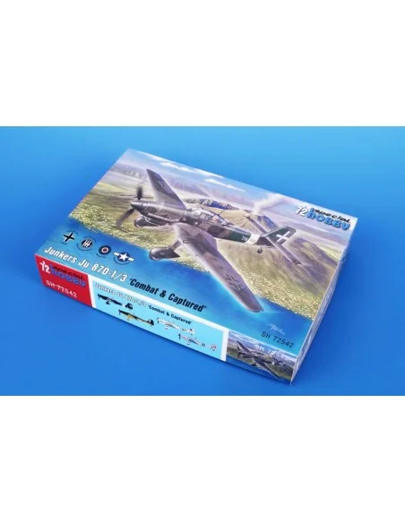 Junkers Ju 87D-1/3 'Combat & Captured', 1/72 - Special Hobby 100-SH...