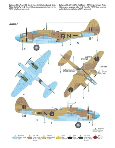[NO_DESC] Baltimore Mk.I/II 'First Version in Combat', 1/48 - Speci...