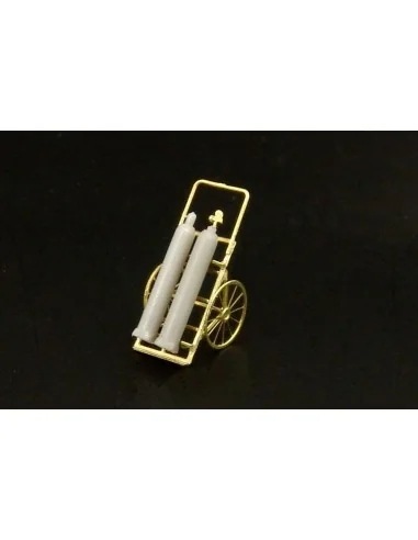 Oxy-acetylen cart (2 pieces), 1/144 - Brengun BRL144024