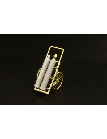 Oxy-acetylen cart (2 pieces), 1/144 - Brengun BRL144024