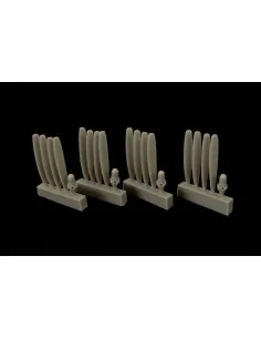 Proppelers for B29 Superfortress, 1/144 - Brengun BRL144037 2