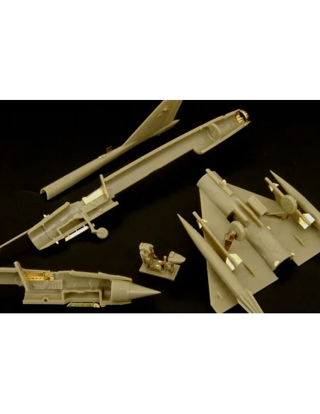 Mig-21 MF-MFN (Eduard 4425-7106), 1/144 - Brengun BRL144040