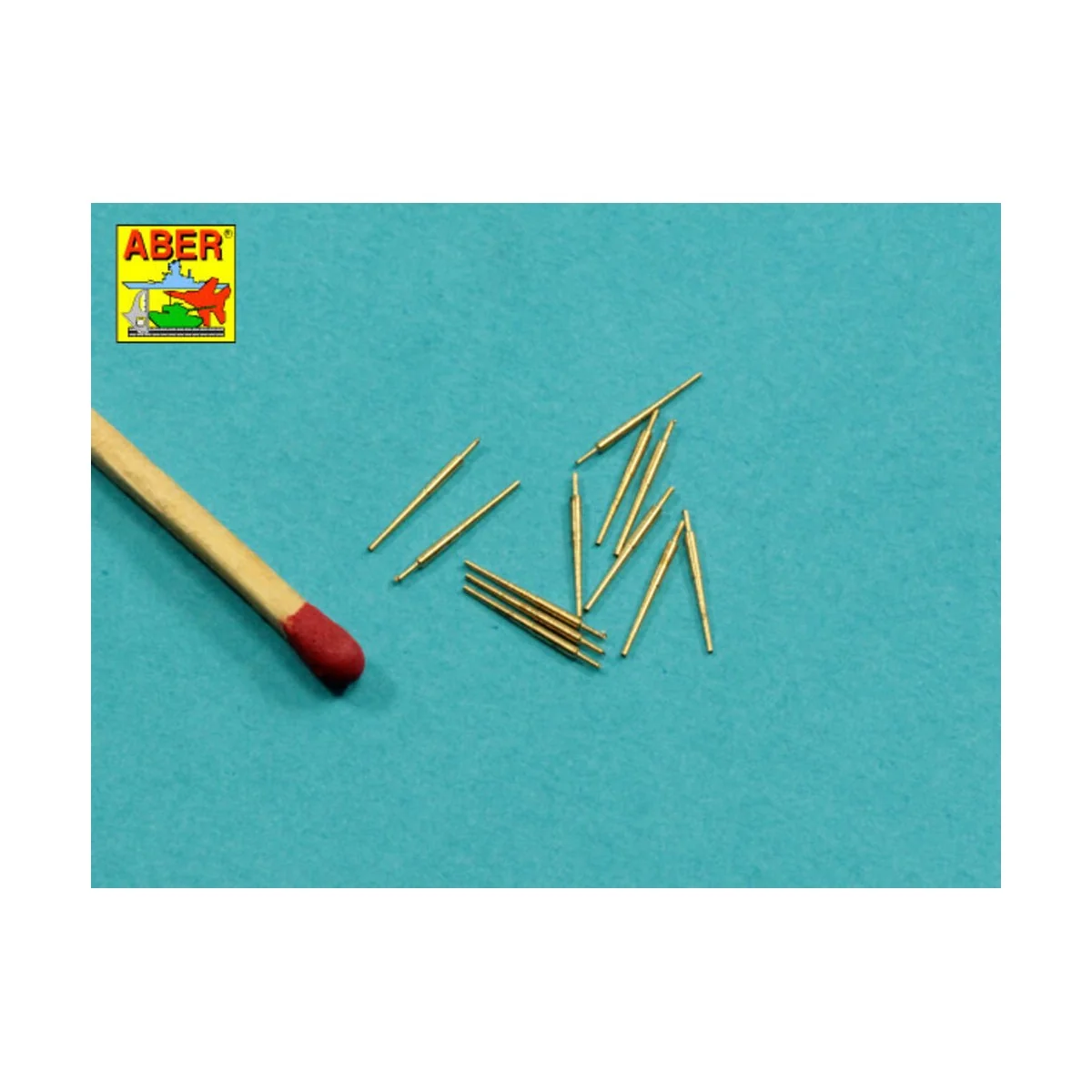 Set of 12 pcs 155 mm barrels for ships Yamato, Musashi, 1/700 - Abe...