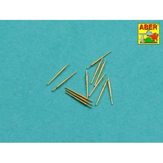 Set of 12 pcs 155 mm barrels for ships Yamato, Musashi, 1/700 - Abe...