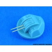 Set of 12 pcs 127 mm barrels for ships Yamato,Musashi - Aber Models...