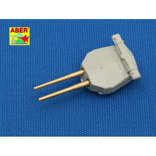 Set of 8 pcs 381mm long barrels for turrets without antiblast cover...