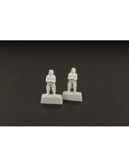 Japanese pilot WWII -(two pieces), 1/144 - Brengun BRL144080