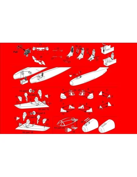 Mig-15 (Attack), 1/144 - Brengun BRL144083