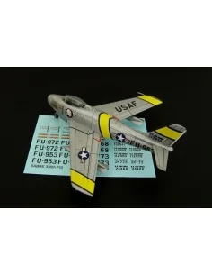 F-86F SABRE 335th FIS decal, 1/144 - Brengun BRL144084 2