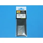 Set of 8 pcs 381mm short barrels for turrets with antiblast covers ...