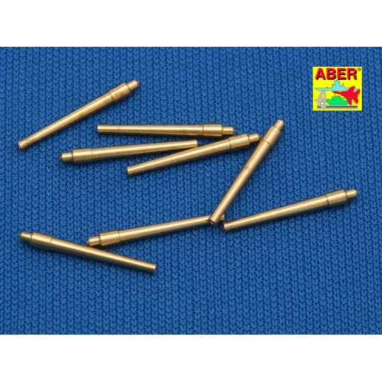 Set of 8 pcs 381mm short barrels for turrets with antiblast covers ...
