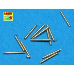 12 pcs 140 mm barrels for Hood, 1/700 - Aber Models RE-700 L10
