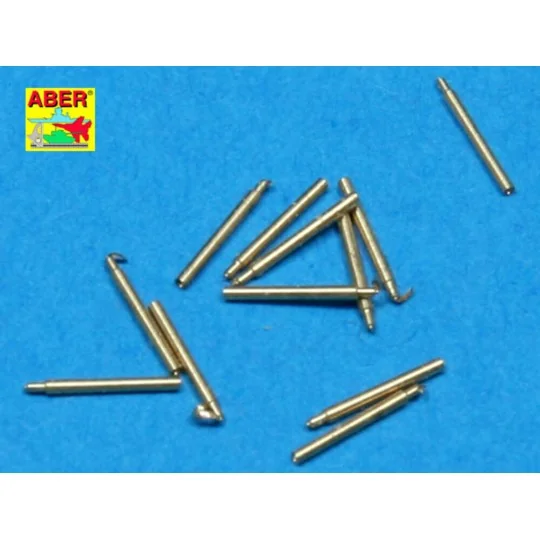 12 pcs 140 mm barrels for Hood, 1/700 - Aber Models RE-700 L10