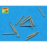 12 pcs 140 mm barrels for Hood - Aber Models RE-700 L10