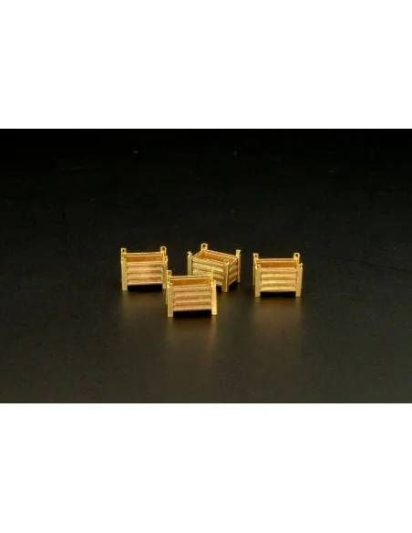 [NO_DESC] steel containers (4 pieces), 1/144 - Brengun BRL144111